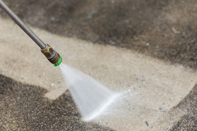 parking lot pressure washing in houston